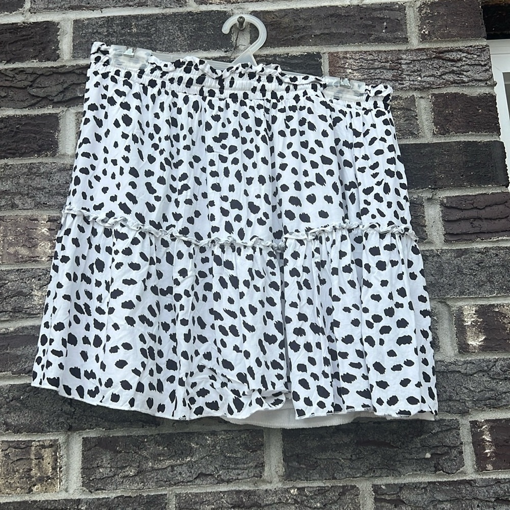 Polka dot skirt